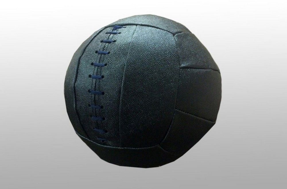 Медицинбол 9 кг, кирза Pioner A17975