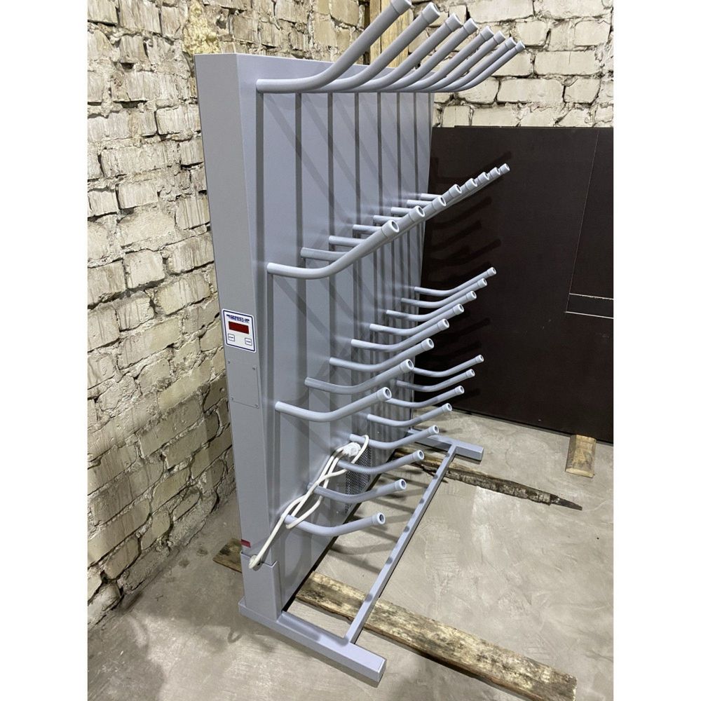 Сушильный стеллаж СЛ1-Эконом для обуви, односторонний 135х105х40см  SLE-16