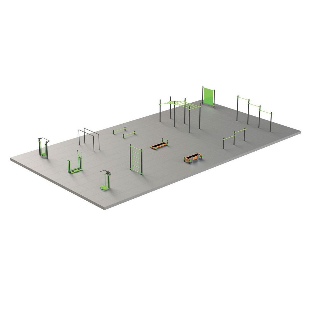 Спортивная площадка 264 кв.м  Pioner A17527