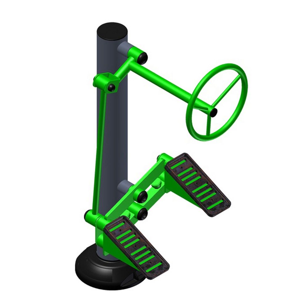 Уличный тренажер взрослый Степ с тягой Pioner A16987