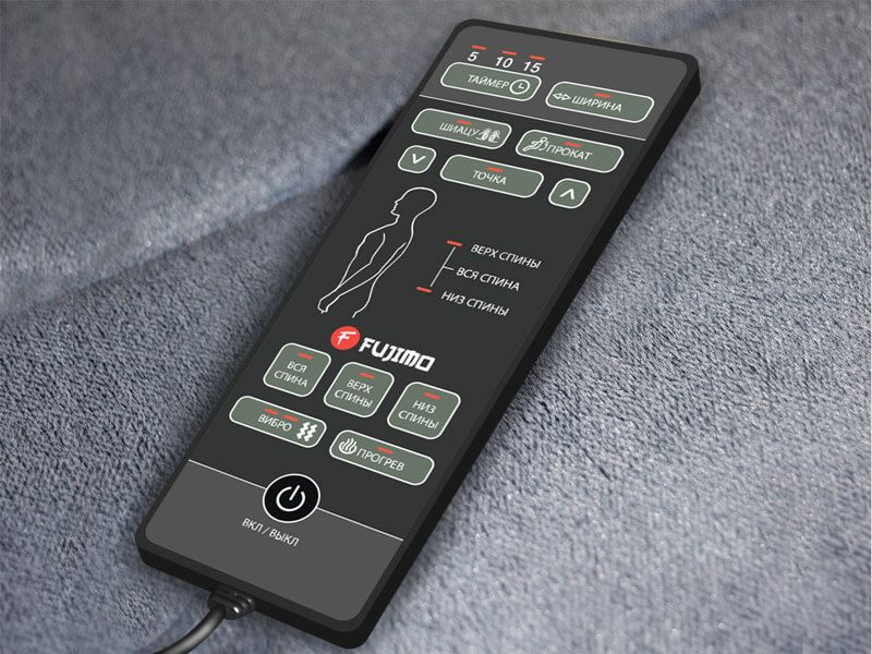 Дизайнерское массажное кресло EGO Max Comfort Серый