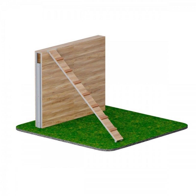 Препятствие Забор с наклонной доской  Pioner A15585