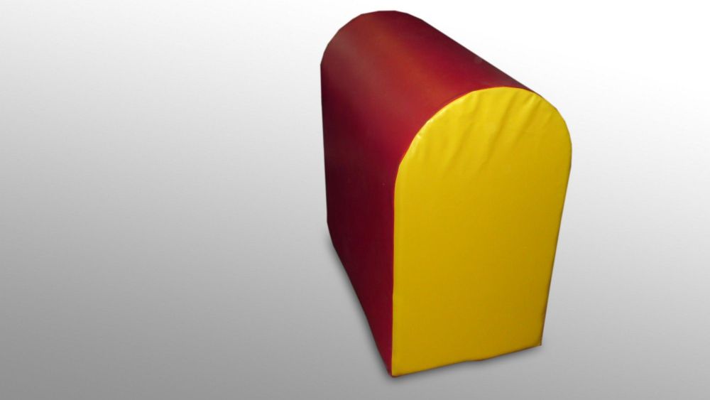 Детский спортивный козлик полуцилиндр 90х50х90см  Pioner A11185