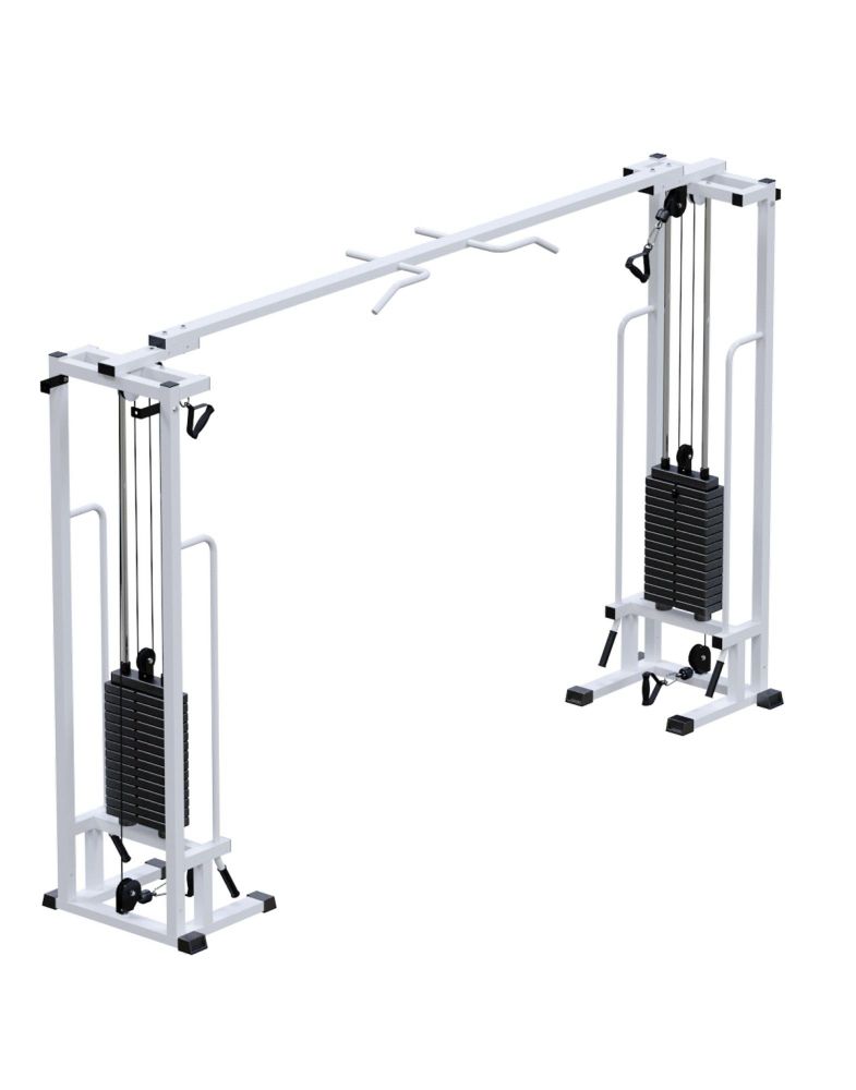 Кроссовер на базе реабилитационного тренажера  (стек 2х75кг)  Pioner A11935