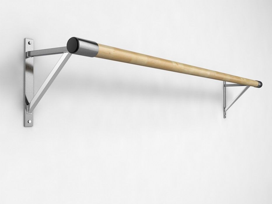 Станок хореографический настенный, однорядный (2,0 м) поручень - фибергласс  Pioner A12514