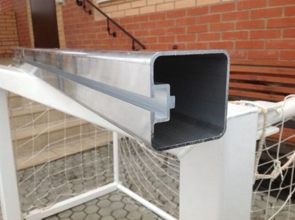 Ворота футбольные юниорские 5х2м, переносные, алюминевые,  пара Pioner A12582