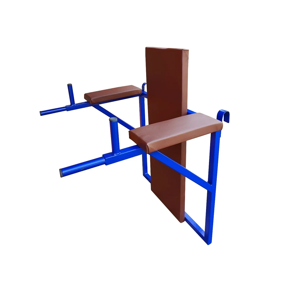 Брусья навесные с мягкой спинкой и подлокотниками,