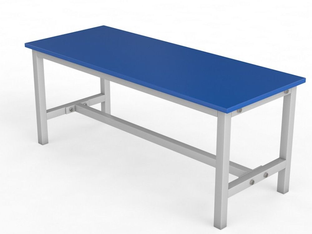 Скамейка для раздевалки без спинки, настил ЛДСП, 100см  Pioner A16259