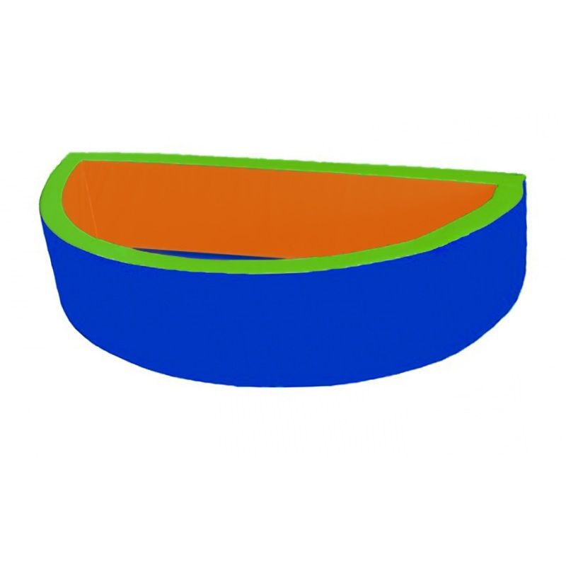 Сухой бассейн полукруглый 2000х1000х500х100 мм  Pioner A10272
