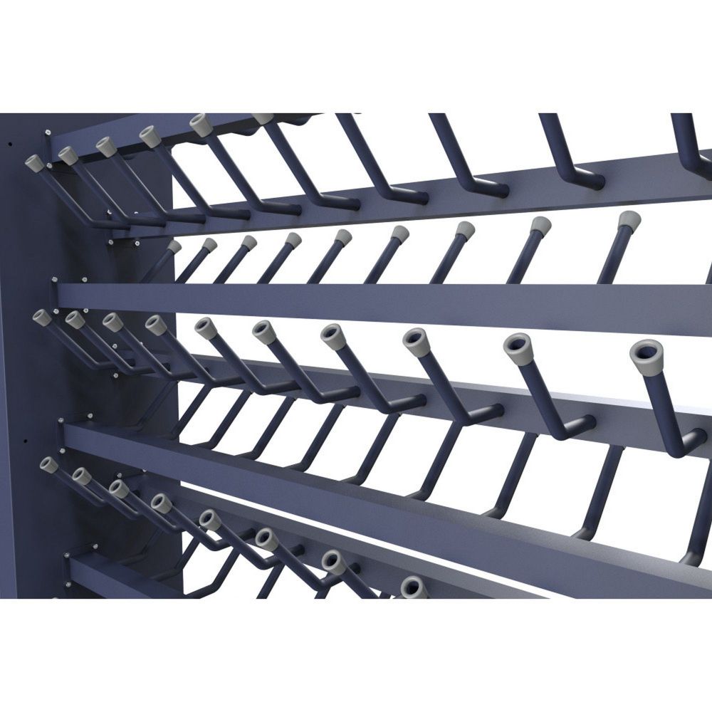 Сушильный стеллаж СЛ2 - Премиум для обуви, двухсторонний 199х166,5х67см  SLPD-50