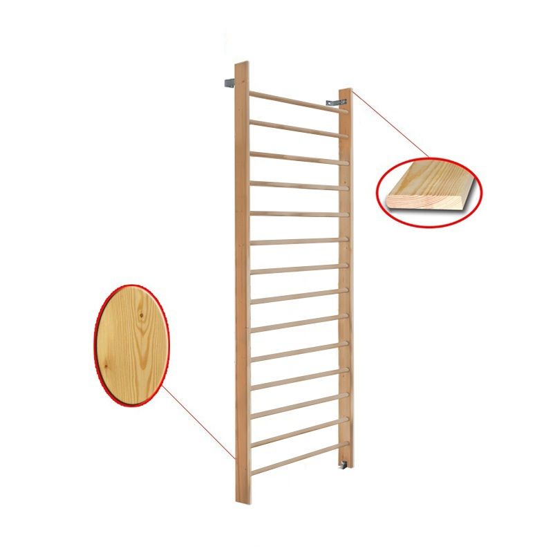 Стенка гимнастическая 300х100см массив.сосна  Pioner A15893