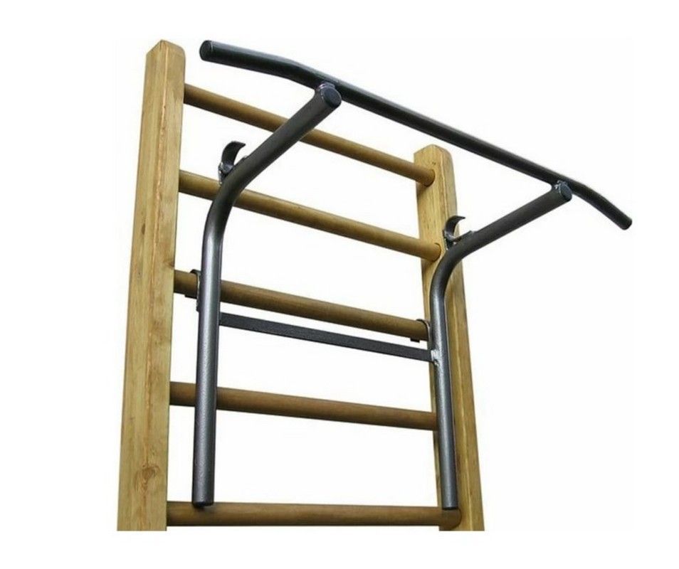 Турник-брусья навесной, серый Pioner A12196