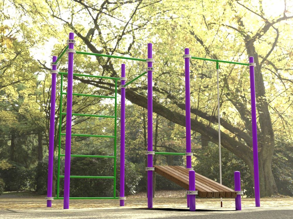 Комплекс для занятий Воркаут  Pioner A16708