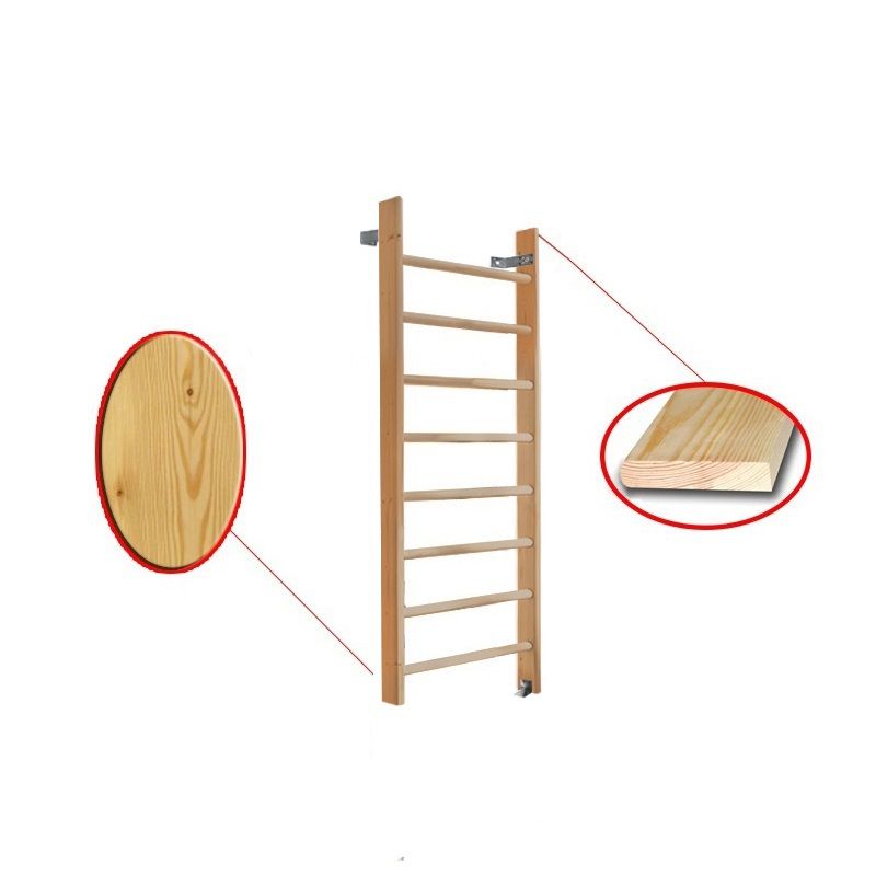 Детская стенка шведская 180х70см (массив.сосна)  Pioner A15829