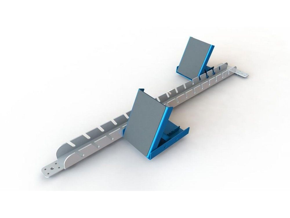 Стартовые колодки легкоатлетические стальные  Pioner A14078