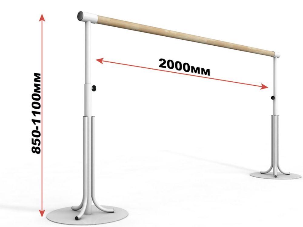 Однорядный мобильный станок с регулировкой высоты на круглом основании  Pioner A13738