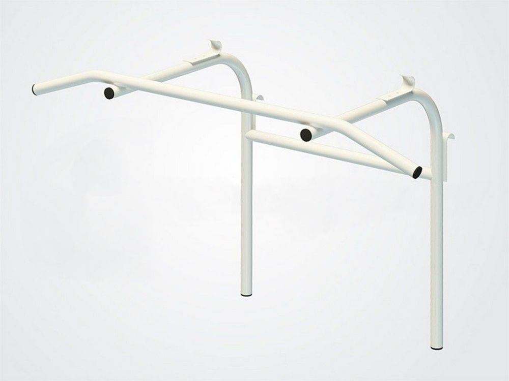 Турник-брусья навесной, белый Pioner A12202