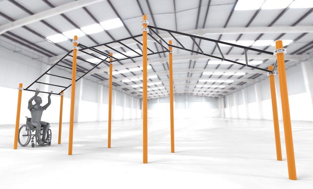 Рукоход трехуровневый для колясочников   Pioner A11773