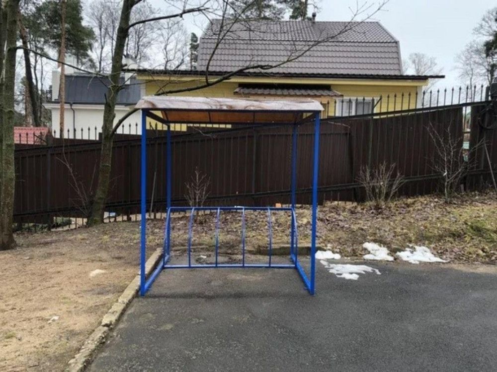 Велопарковка крытая на пять веломест (разборная) Pioner A10150