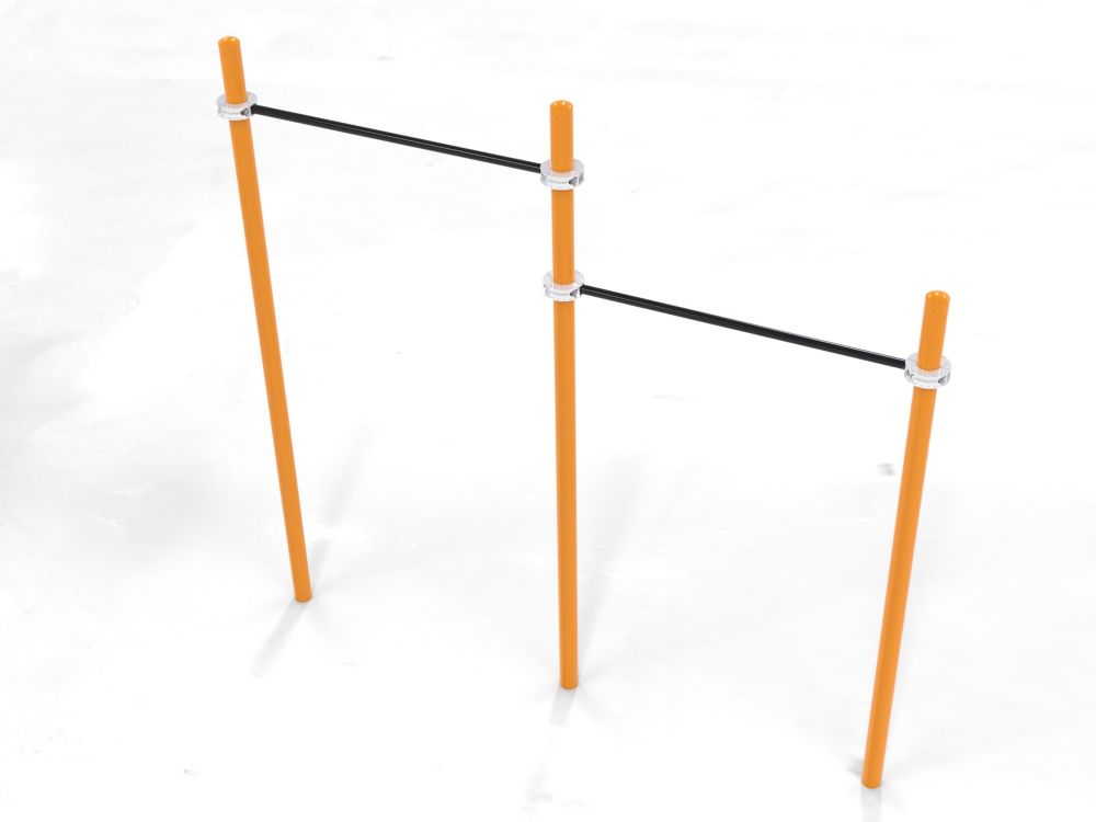 Турник уличный двойной для Воркаут Pioner A17261