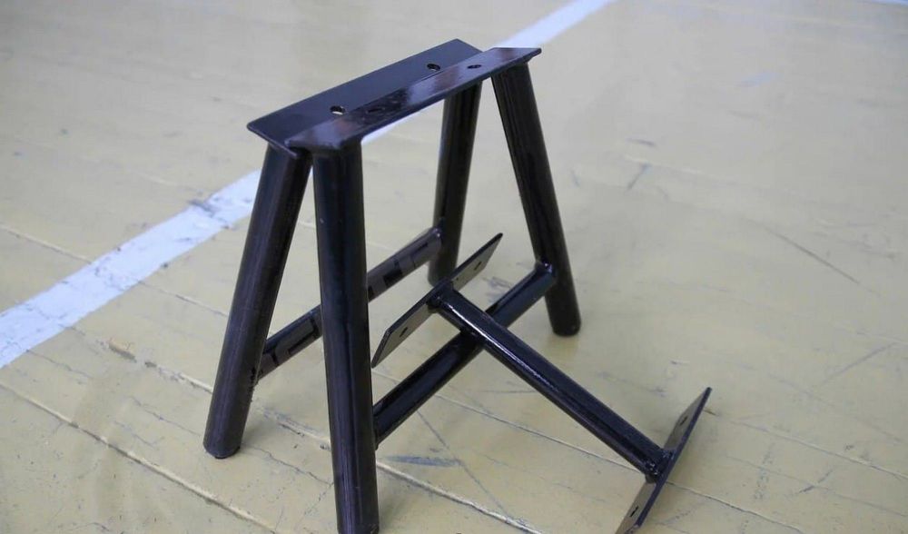 Ножки металлические нерегулируемые для скамеек гимнастических  (3 шт в к-кте) Pioner A14113