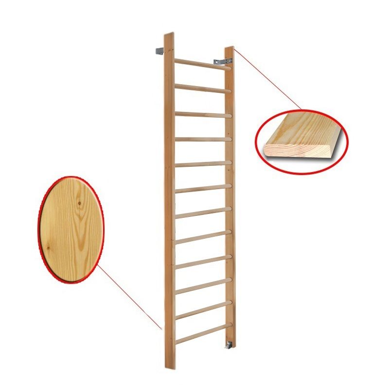 Стенка шведская 260х80см массив.сосна  Pioner A15825