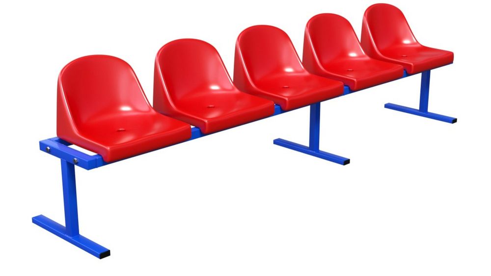 Трибуна однорядная на 5 мест  Pioner A13588