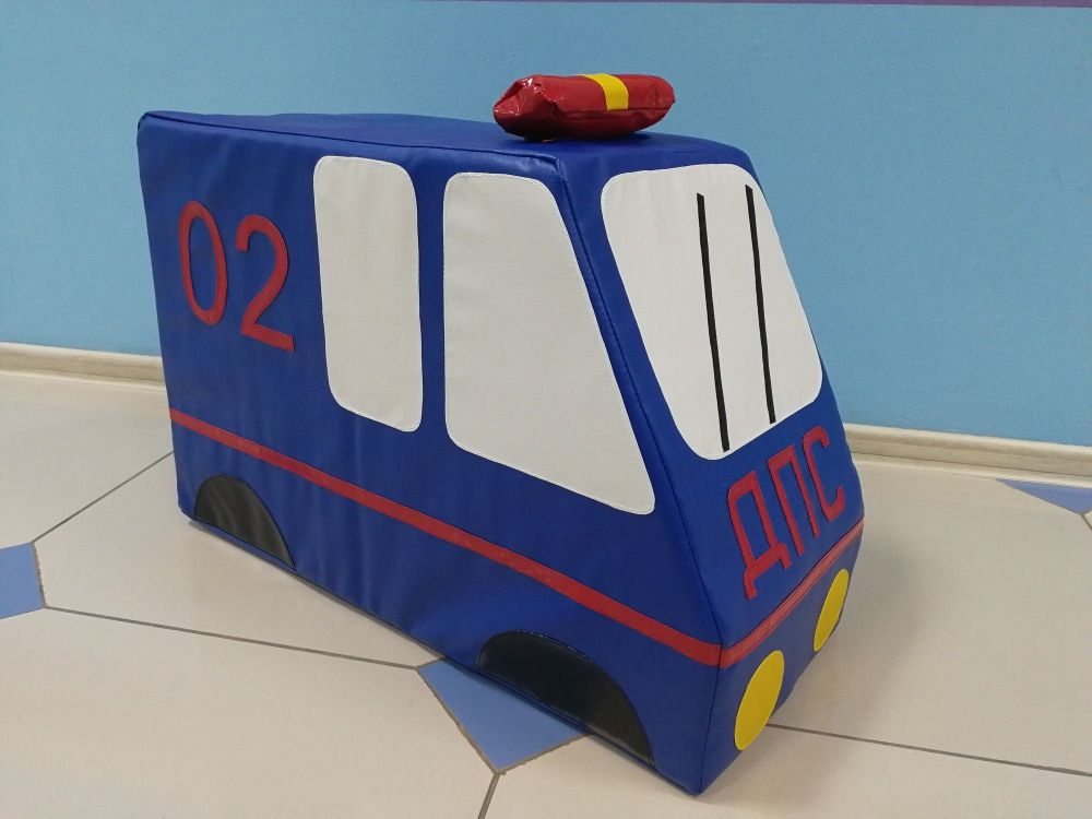 Машина ДПС 30х70х45 см винилискожа, поролон  Pioner A11150