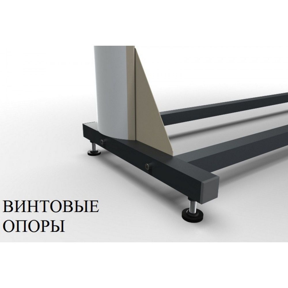 Стеллаж Премиум для горных лыж, односторонний с вешалкой 219х125х45см  GLVP-9