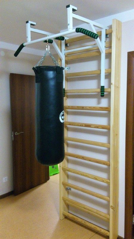 Турник-брусья навесной, серый Pioner A12169