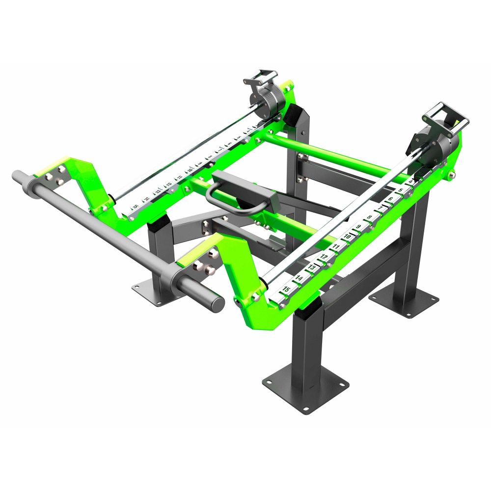 Уличный тренажер Приседание с переменной нагрузкой  Pioner A17736
