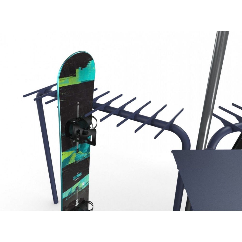 Стойка для размещения инвентаря на улице ГЛ-120 220х263,5см  GL-123