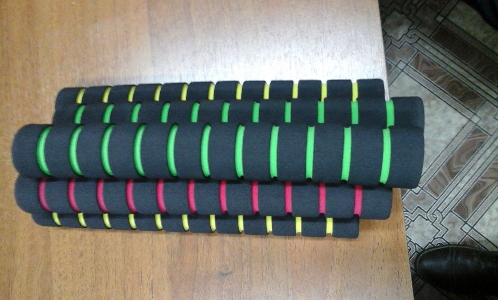 Неопреновые ручки (грипсы для турника)  Pioner A16475