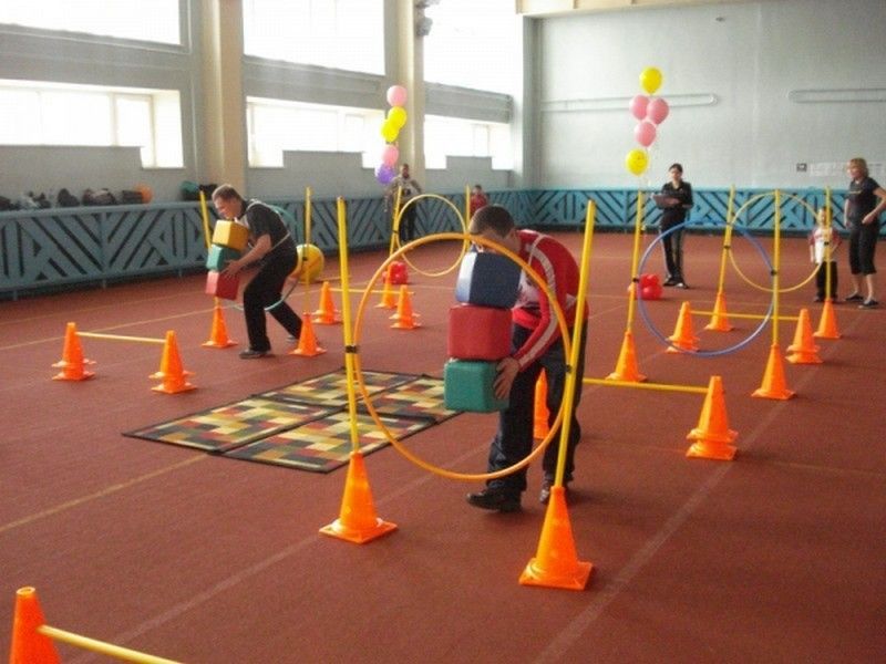 Детская полоса препятствий №1  Pioner A11474