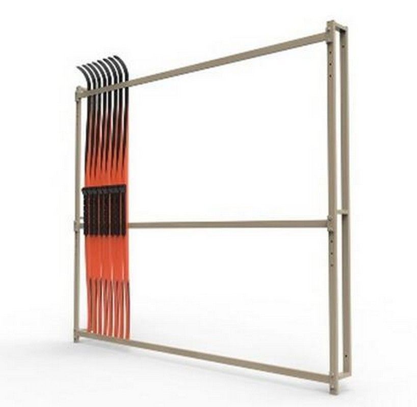 Стеллаж для лыж односторонний пристенный на 13 пар  Pioner A14379