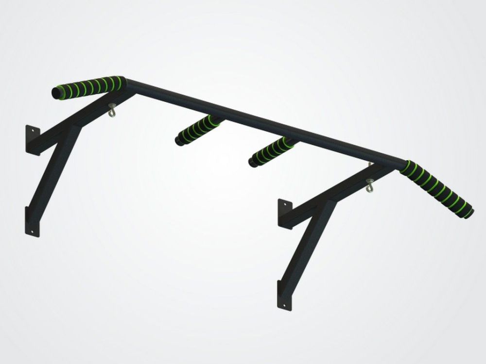 Турник настенный , черный Pioner A16474