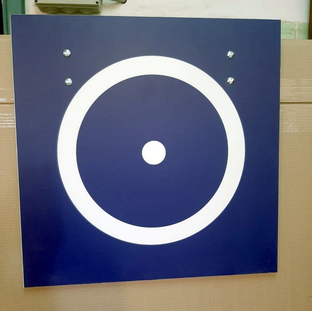 Щит для метания в цель, навесной 70х70см  Pioner A12014