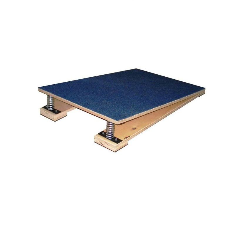 Мостик гимнастический подпружиненный 2 пружины, 120 cм  Pioner A13057