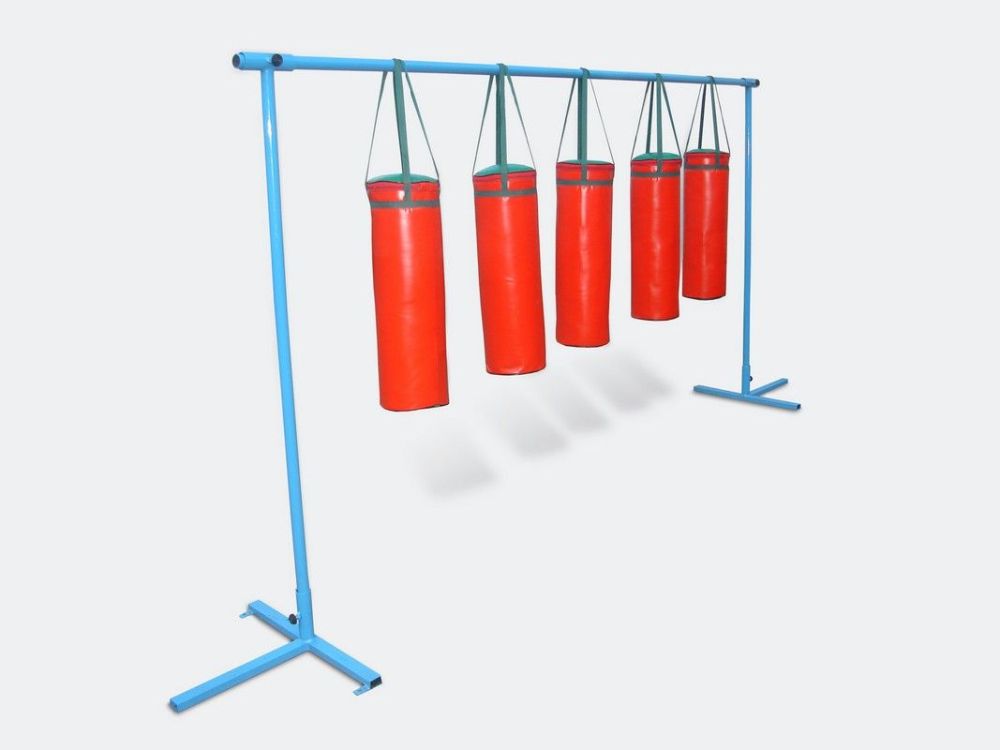 Дорожка препятствий груша детская 5шт +метал.стойка  Pioner A11548