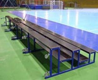 Трибуна мобильная трехрядная