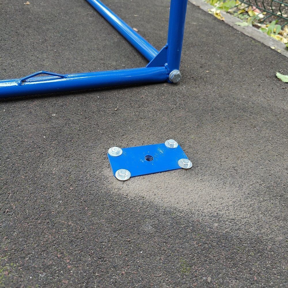 Ворота мини-футбольные, 3х2м, профиль 60х60 мм, свободностоящие A1481354