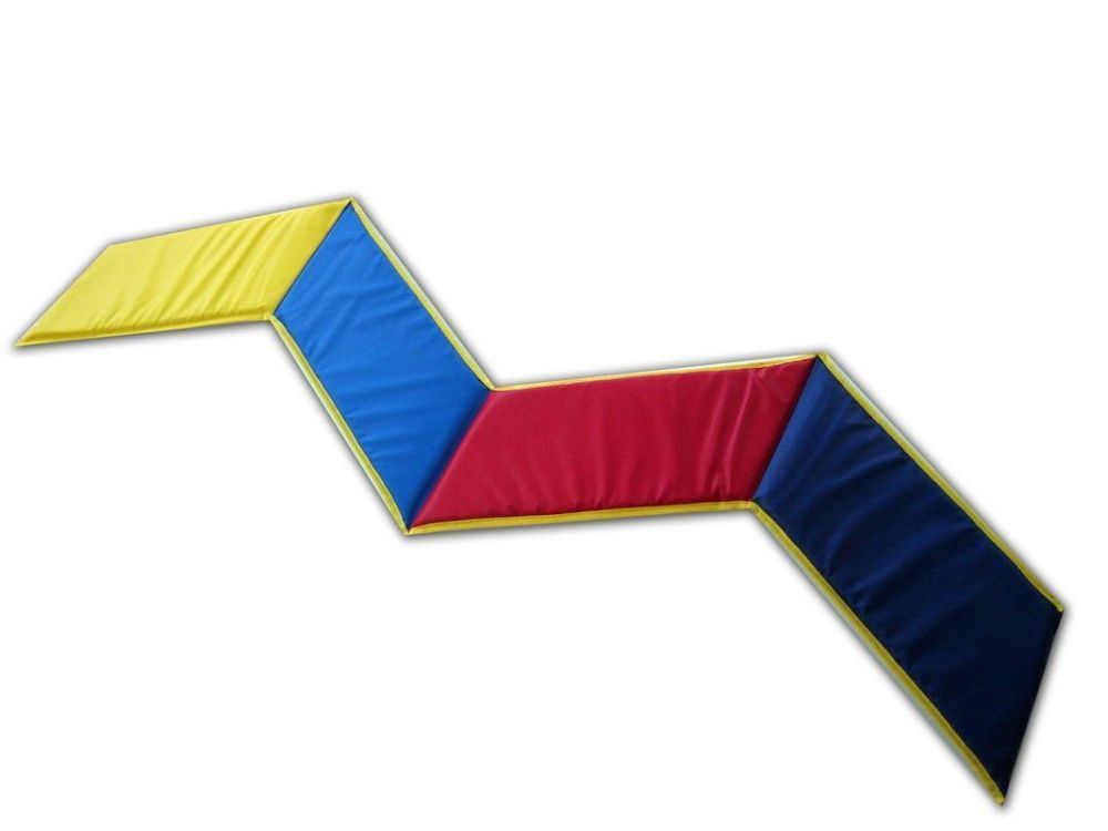 Координационная дорожка Зигзаг, 4 секции 200х25 см,  Pioner A11205