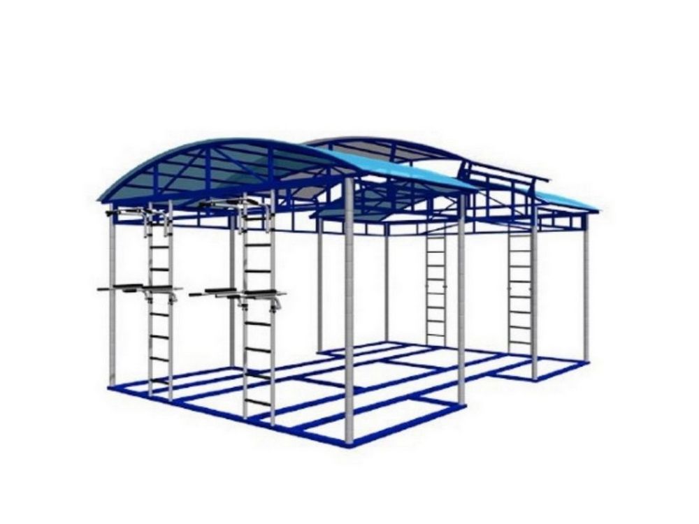 Теневой навес 600х400 см для уличных тренажеров Pioner A11036