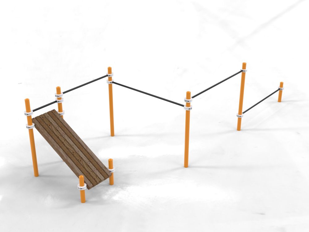 Комплекс для занятий Воркаут Pioner A16837