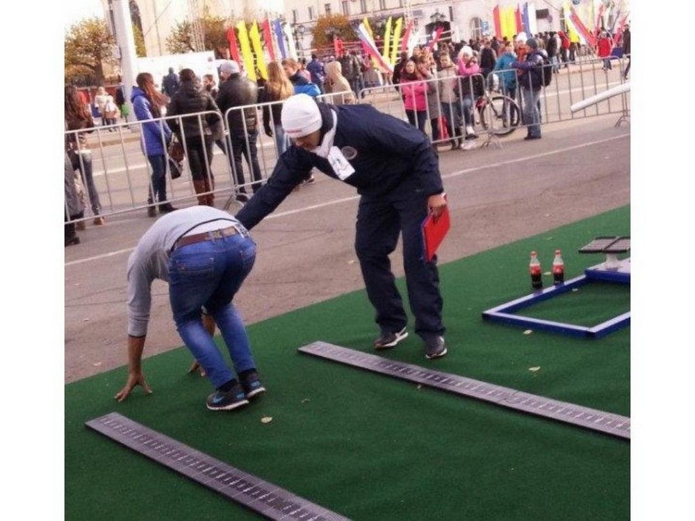 Линейка измерительная складная для прыжков с места  Pioner A14088