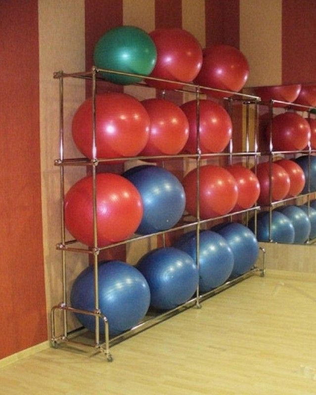 Стеллаж для гимнастических мячей (16 шт)  Pioner A12245