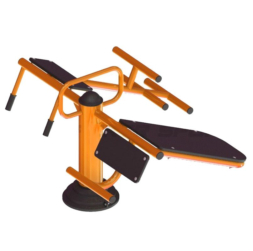 Тренажер уличный детский «Пресс+Гиперэкстензия»  Pioner A17331