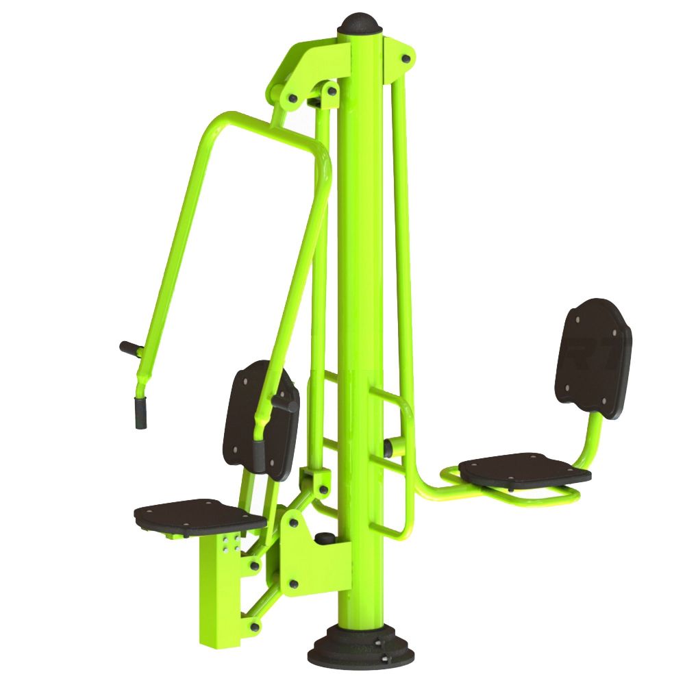 Уличный тренажер взрослый Подтягивание+Жим ногами для двоих  Pioner A16932