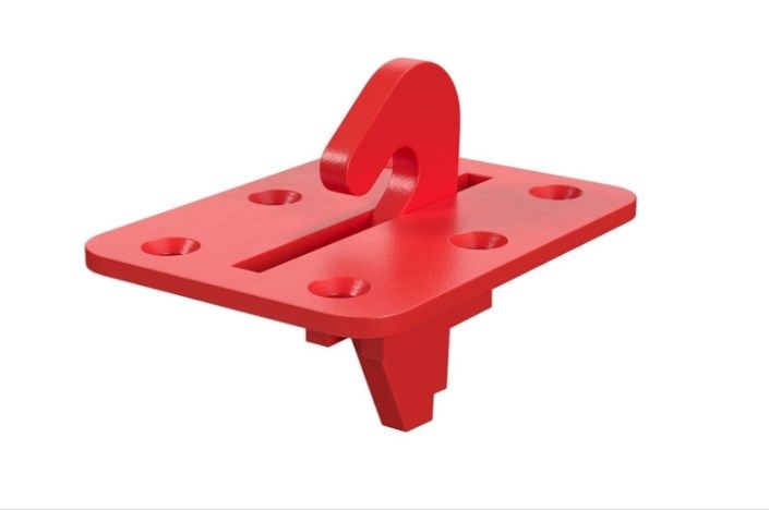 Крепление для гимнастических снарядов(лягушка)  Pioner A15247