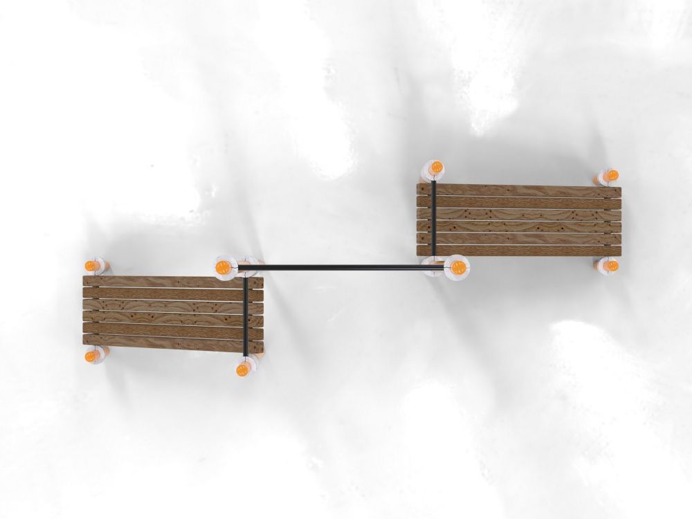 Комплекс для занятий Воркаут Pioner A16898